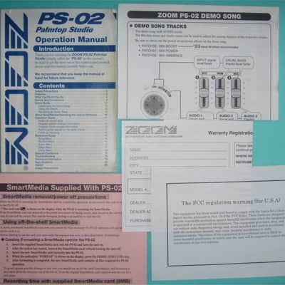 Zoom PS-02 Palmtop Studio with software image 5