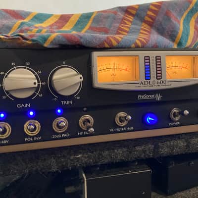 PreSonus ADL 600 2-Channel Tube Preamp 2010s - Black image 3