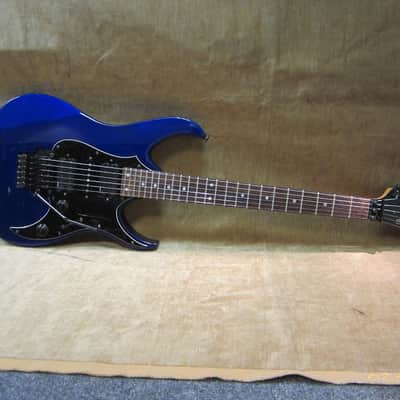 1991 Fender Heartfield Talon II Electric Blue Floyd Rose & Dimarzio's Orig Case Free US Shipping! image 6