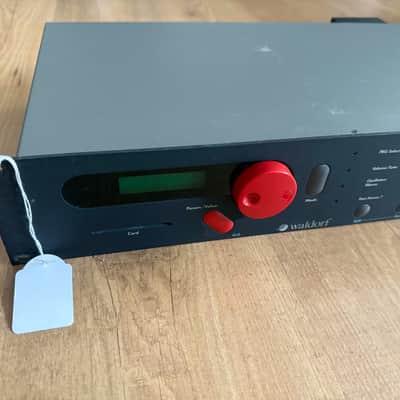 Waldorf Microwave Rackmount Wavetable Synthesizer 1989 - Blue (Serviced / Warranty) image 2