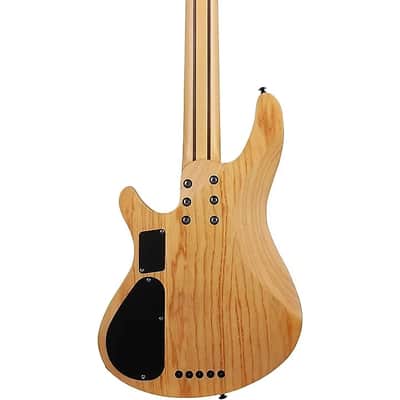 Schecter Reaper-5 Electric Bass 5-String - Natural Satin image 11