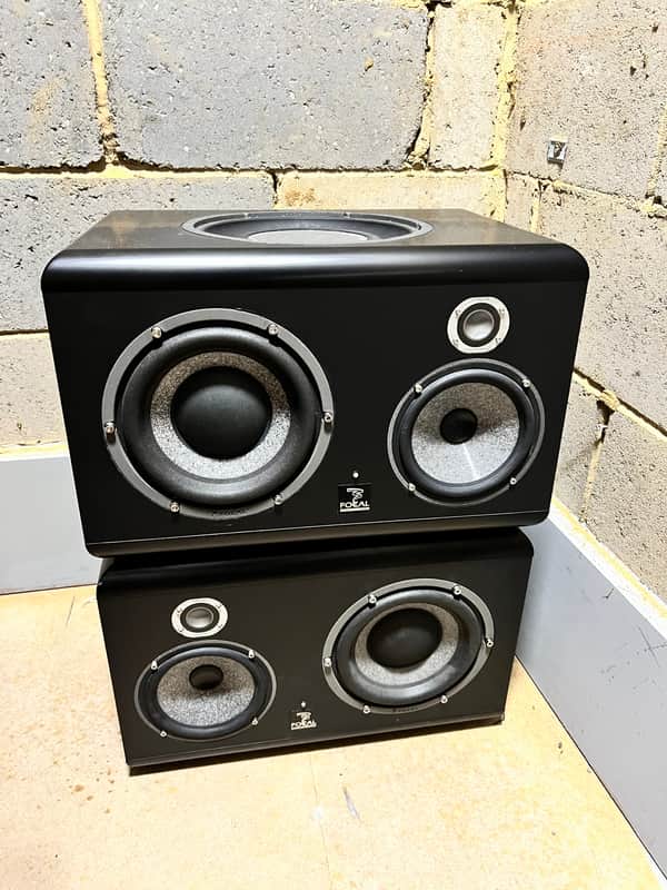 Focal SM9 Powered Midfield Monitors (Pair) - Black image 1