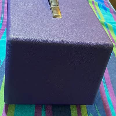 Soldano SLO-30 Custom Shop 2-Channel 30 Watt Guitar Amp Head In Purple Tolex image 5