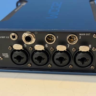 Zoom F8 Multitrack Field Recorder 2018 - 2020 - Black / Blue image 2