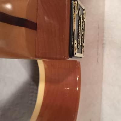 Samick Artist Series Thinline Hollow Telecaster copy TO-0345 1980's Natural Ash with Maple Neck and image 16