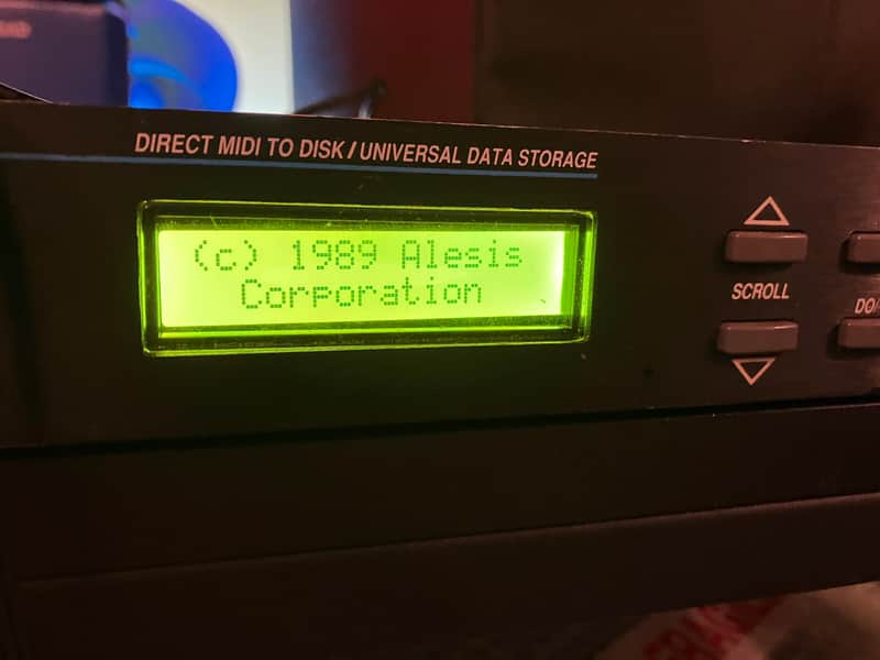 display screen replacement for Alesis MMT-8 / HR-16 / Quadraverb / Datadisk / D4 - LCD High Contract with Backlight Upgrade image 1