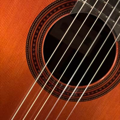 2005 Michael Thames "Double Top" Classical Guitar #605 image 12