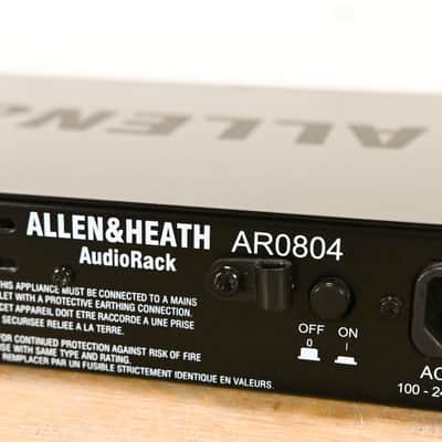 Allen & Heath AR84 8in / 4out Expansion AudioRack for GLD and Qu Mixers CG015RZ image 10