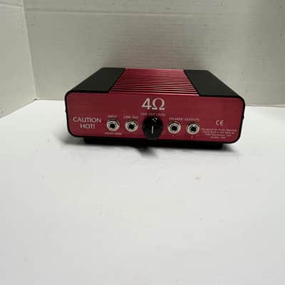 THD Hot Plate Power Reactive Attenuator 4 Ohm Red Volume Control Load Box Amp Power Soak w Manual image 5
