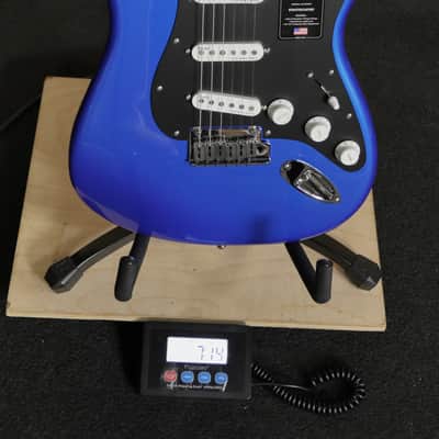 Fender American Ultra II Stratocaster Electric Guitar Noble Blue w/ Case "Mint Condition" image 9