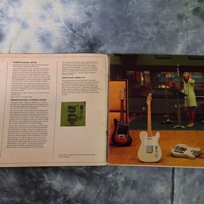 Vintage RARE 1969 Fender Guitar Amp Catalog Tele Strat Cover Missing Case Candy! image 3