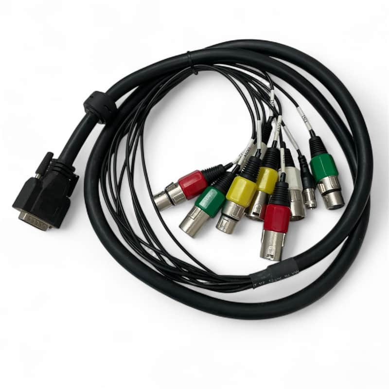 Lynx CBL-AES1604 – Eight-channel DA-26HD to XLR AES I/O Cable for AES16/AES16e image 1
