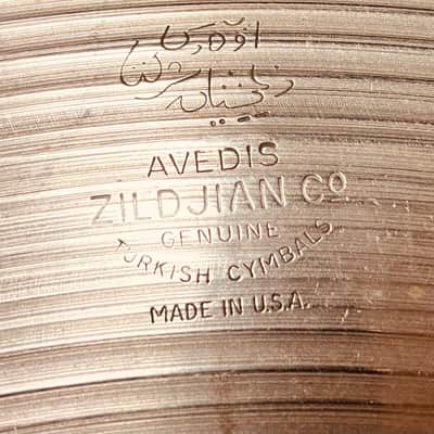 Zildjian 19” Crash Ride Cymbal Vintage 60’s Stamp image 3