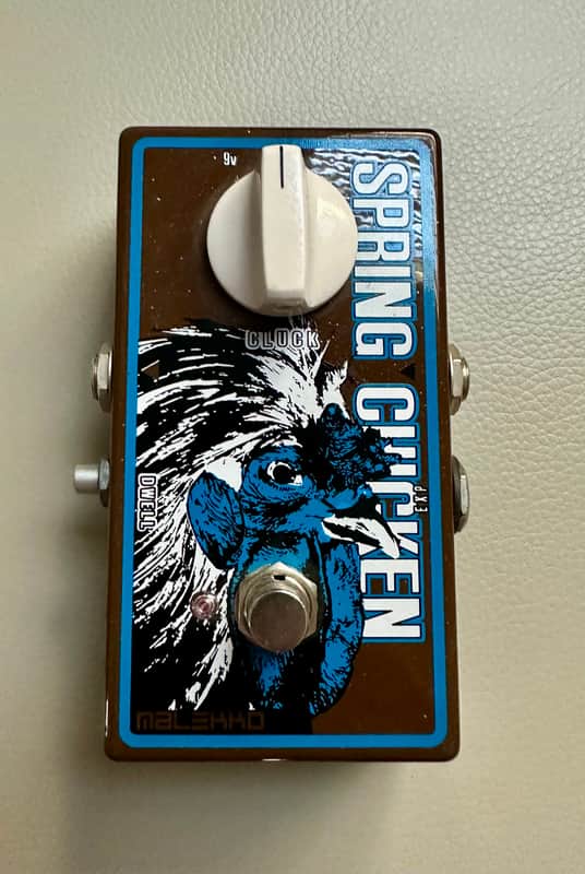 Malekko Spring Chicken Reverb 2010s - Brown image 1