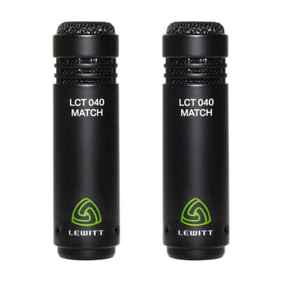 Lewitt LCT 040 MATCH Small-Diaphragm Condenser Microphone - Stereo Pair image 1