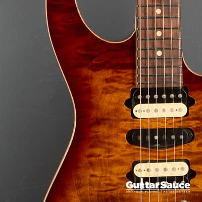 Suhr Modern Plus 2018 - Bengal Burst (COD 1983UG) image 3