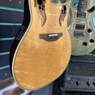 Ovation Collector's Edition Nutmeg Stain 1990 Electro Acoustic Guitar image 3