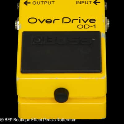 Boss OD-1 Overdrive 1983 Japan s/n 327400 with JRC4558DD op amp Japan image 8