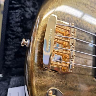 Ernie Ball Music Man 50th Anniversary StingRay 4 H 2026 - Molten Gold 9.6 pounds image 4