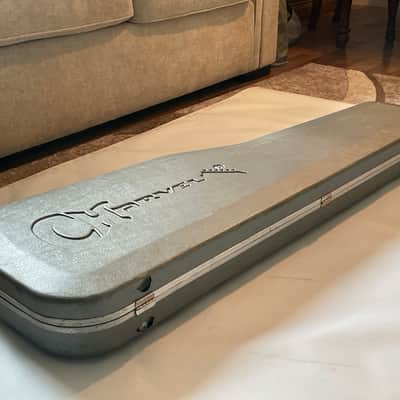1980's Charvel Jackson Model Series Grey Chainsaw Bass Guitar Case image 5