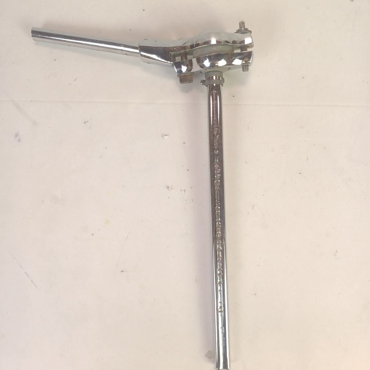 Slingerland Set-O-Matic Single-Tom Drum Arm Post Mount Vintage 70s Chrome Sound — main photograph