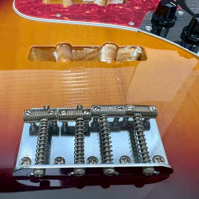 1997-99 Fender Japan JB62-US Jazz Bass Body Alder Sunburst MIJ Excellent+ image 7