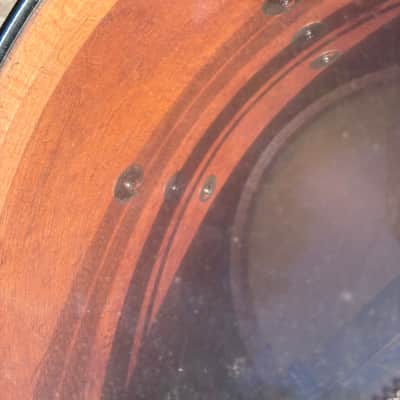 Premier Royal Scot Pipe Band Snare Drum 1979 - Grey Marble and Chrome image 8