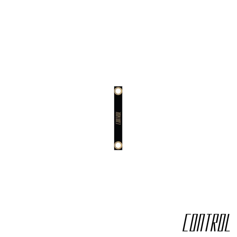 Control 1U Black PCB Blank Panels 1HP, 2HP, 4HP, 6HP, 8HP, 20HP - For Intellijel 1U Cases - 1HP image 1