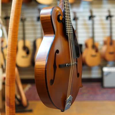 Northfield NFS-F5 F-Style F5 Standard Mandolin Amber w/Wide Nut, Scroll Inlay, Hard Case image 2