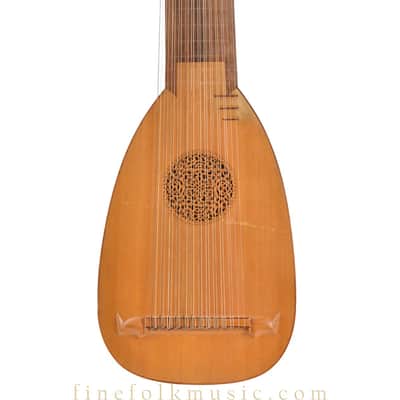 1969 13-COURSE RAYMOND PASSAURO ZUCCARO BAROQUE LUTE image 1