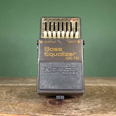 Boss GE-7B Bass Equalizer (Black Label) 1992 - 1995 - Brown image 2