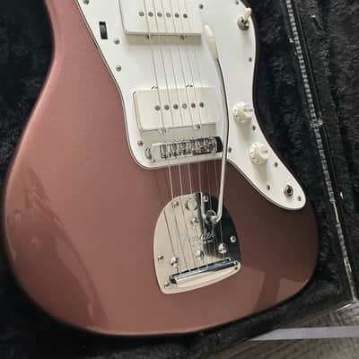 2002 Fender Japan CIJ JM66-80 BMT Jazzmaster Burgundy Mist Matching Headstock Rare Color #12/120, Recent Refret image 25