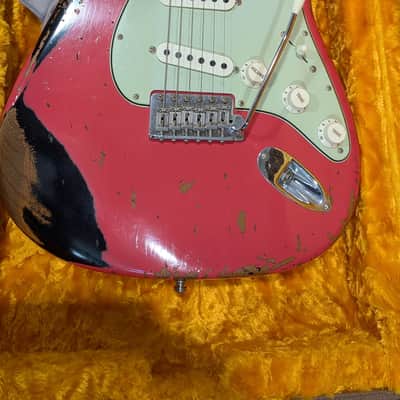 Fender Custom Shop GT11 Relic 60's  Stratocaster 2019 - Heavy Relic Red image 14