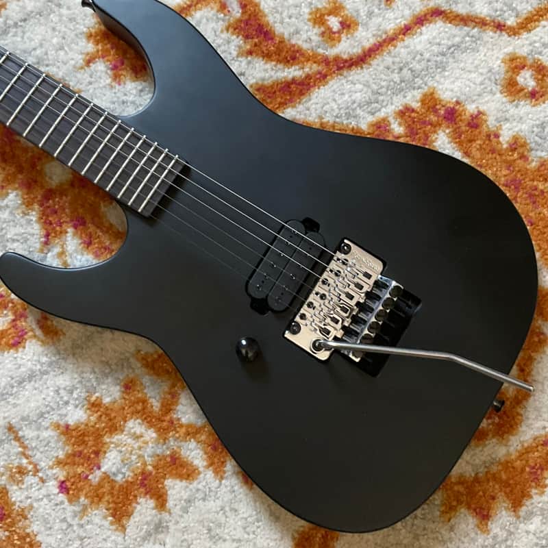 ESP LTD M-Black Metal 2019 - Present - Black Satin Left Handed image 1