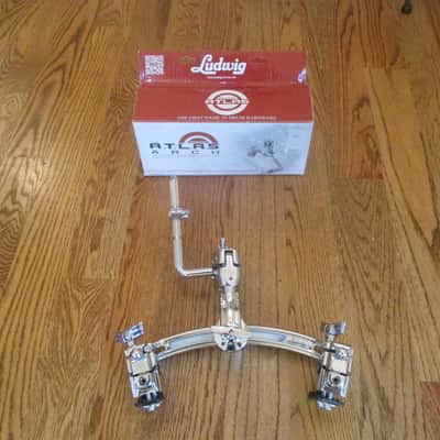 Ludwig Atlas Heavy Duty Bass Drum Tom Rail Mounting System - In Box Never Used! image 1