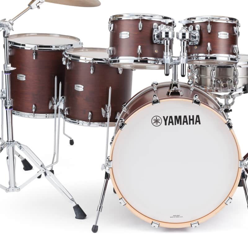 Yamaha TMP2F5 Tour Custom 22x16/16x15/14x13/12x8/10x7" 5pc Shell Pack - Chocolate Satin image 1