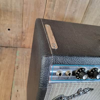 Fender  Deluxe Reverb Near Mint 1976 W/ 1960s 12" Fender Oxford, Footswitch, & Cover - Black image 5