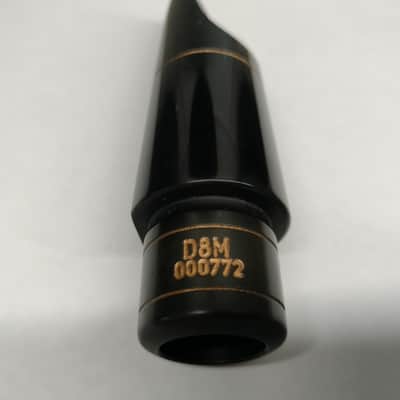 D'Addario MKS-D8M Select Jazz Tenor Saxophone Mouthpiece - 8 2010s - Black image 3