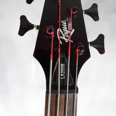 Rogue LX200B Bass Guitar 2000s? Pearl White image 5