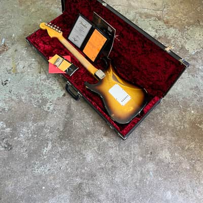 Fender LTD 1967 Stratocaster HSS Heavy Relic HREL Custom Shop strat 2022 - Sunburst image 13