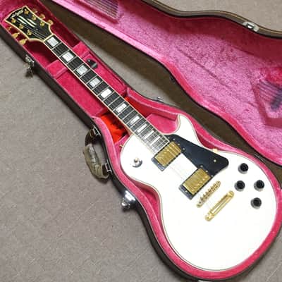 ギター Navigator N-LP-CTM Alpine White Final Price!】 Navigator ESP N-LP-CTM Les Paul Custom Style Guitar
