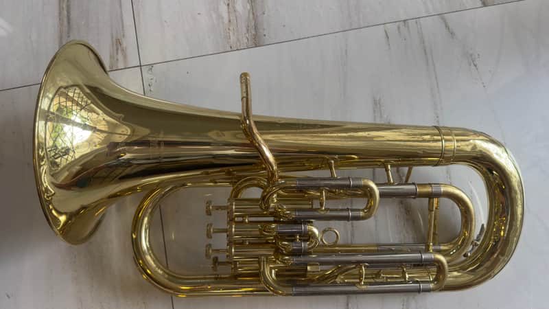 Yamaha YEP-321 Intermediate 4-Valve Euphonium 2010s - Lacquered Brass image 1