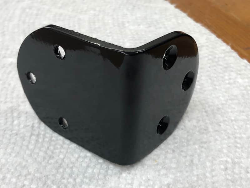 Otis custom guitars Tailpiece bracket 2022 - Black image 1