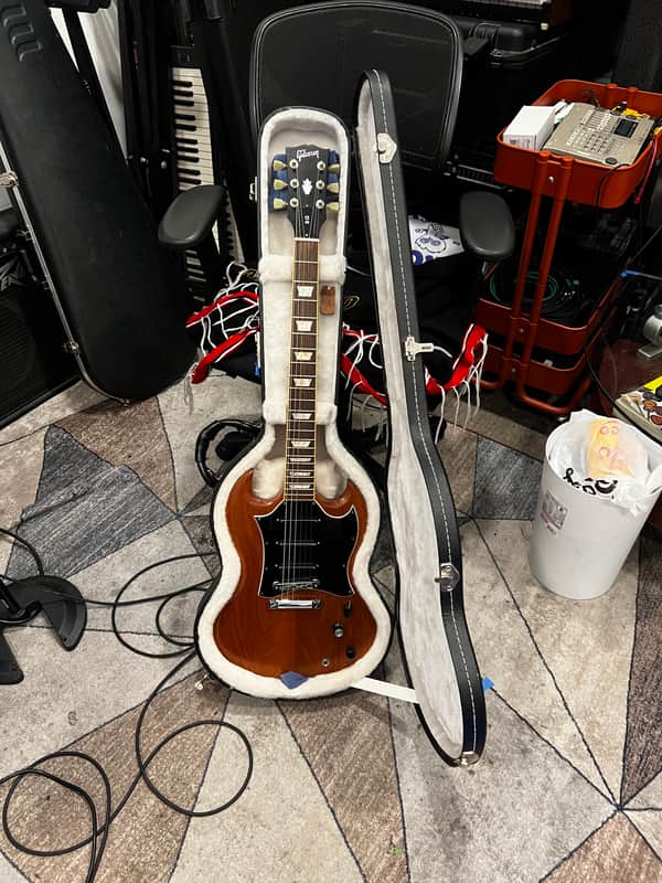 2007 Gibson GOTW SG-3 Special W/OHSC Natural Mahogany Guitar Of The Week Limited Edition