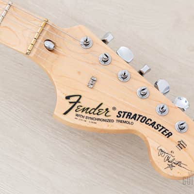 2018 Fender Yngwie Malmsteen Stratocaster Vintage White w/ Seymour Duncan YJM Fury Pickups & Hangtags, Japan MIJ image 4