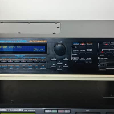 Roland JV-1080 64-Voice Synthesizer Module 1994 - 2001 - Black image 1