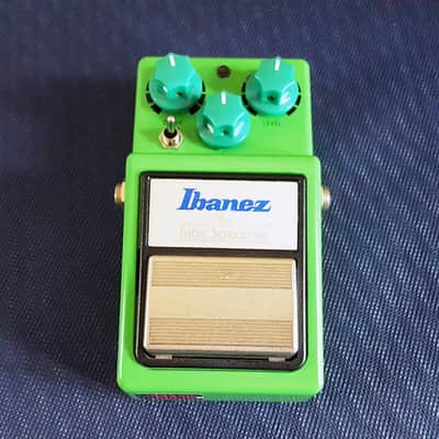 JHS Ibanez TS9 Tube Screamer with "Tri-Screamer" Mod - Green with Green Knobs image 2