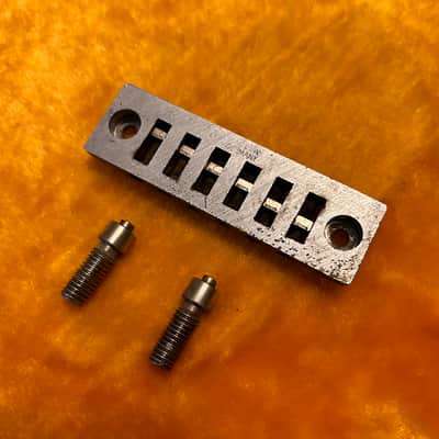 Vintage 1970’s Gibson Harmonica Bridge w/ Posts image 2
