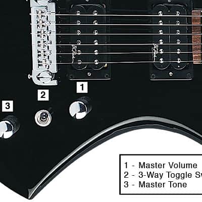 BC RICH VIRGIN VG-1 Black * NEW * RARE * image 3