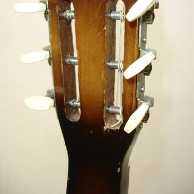 Regal RD-40 Square Neck Resophonic Guitar, Vintage Sunburst w/ Case image 13